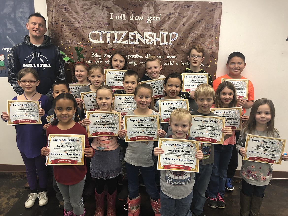 Courtesy photos
This month VVES celebrated the character trait of citizenship.