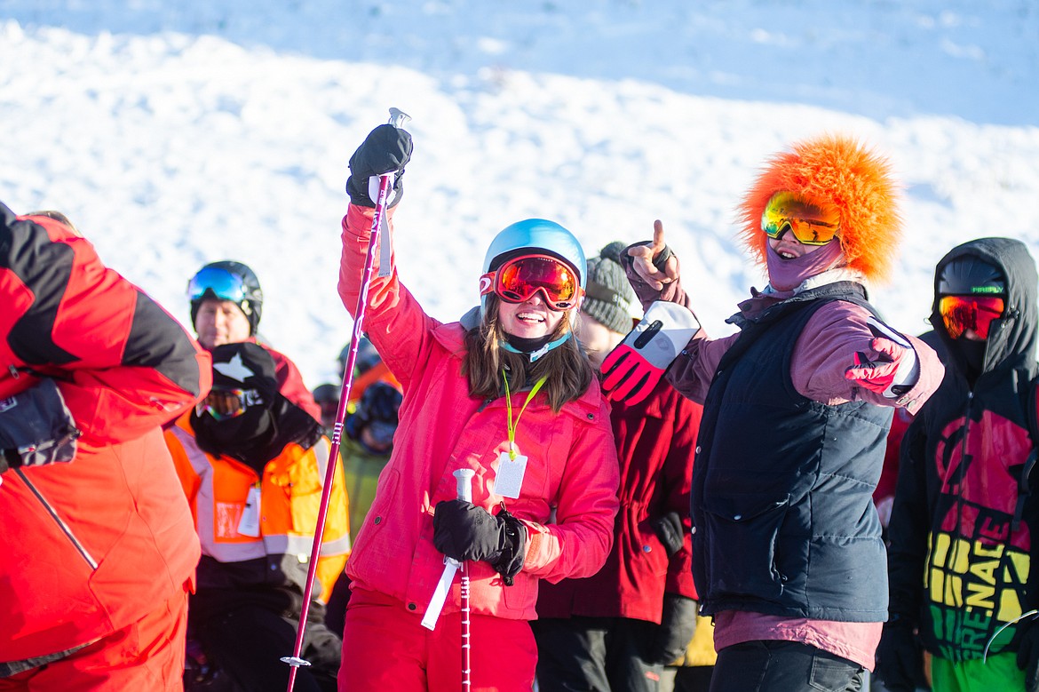 Caylie Williams slept in her vehicle overnight to be ready for Whitefish Mountain Resort&#146;s opening day last Thursday.