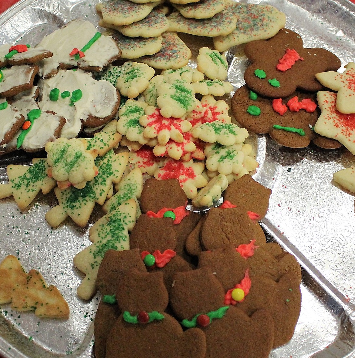 Cookies sold by the pound were available during the Mineral County Library&#146;s annual holiday bazaar held on Dec. 8 in the Superior gym.