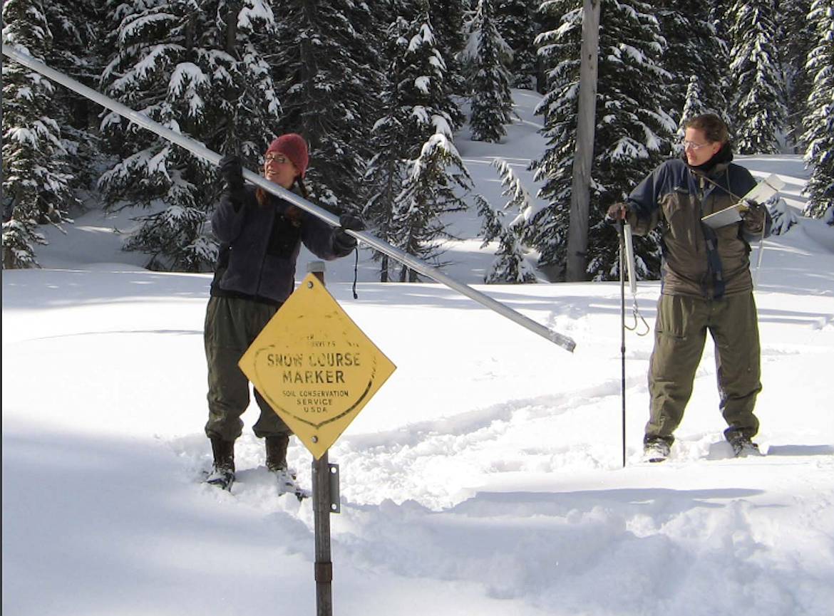 (Photo courtesy NRCS IDAHO)
Snow telemetry sites monitored by the National Resources Conservation Service indicate snowpack in the northern Panhandle region is 65 percent of average.