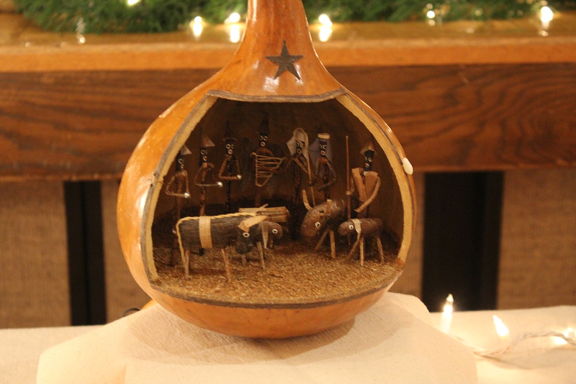 Photo by TANNA YEOUMANS
There were nativity scenes from around the world.