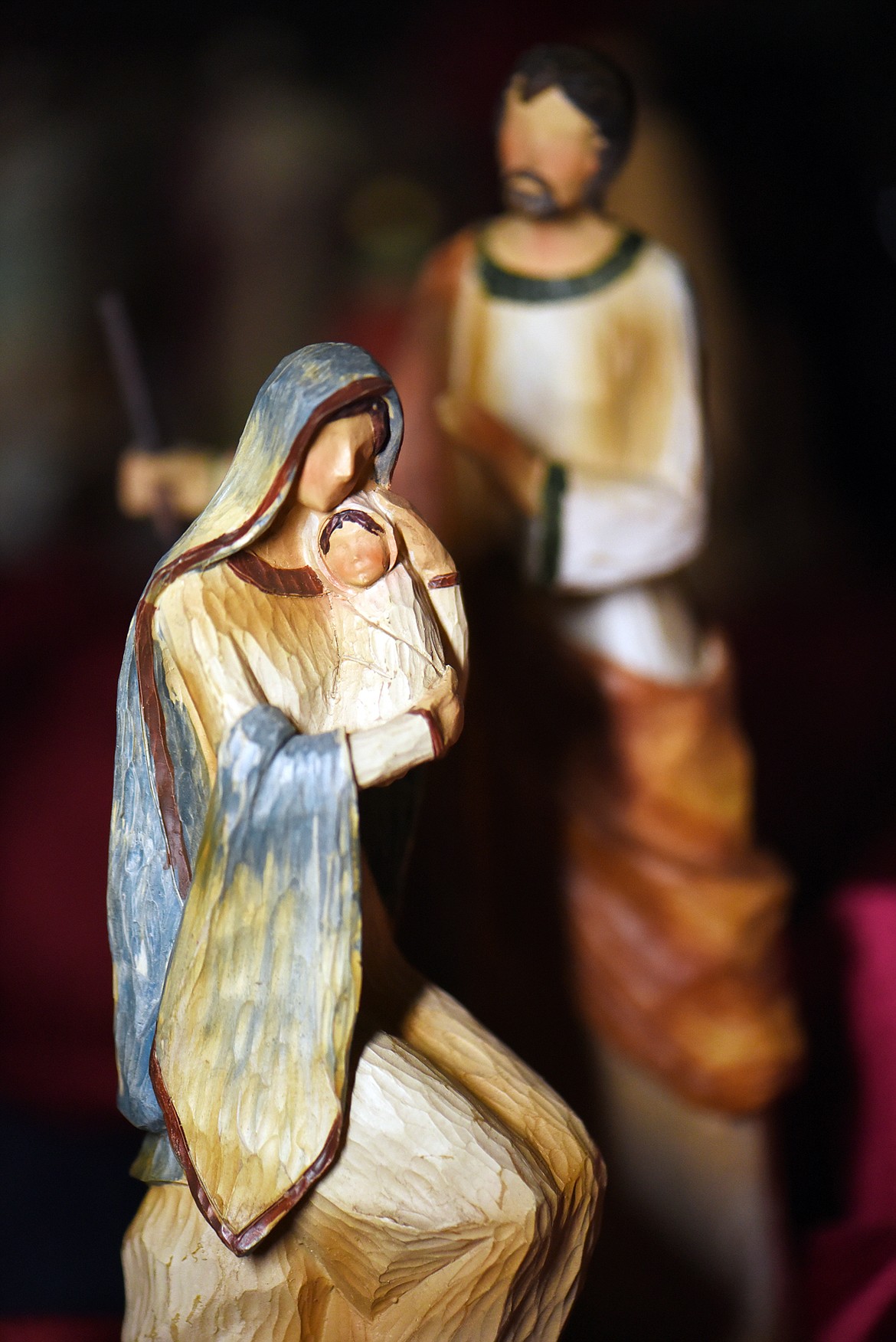 Details of nativity scene