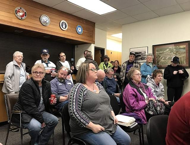 &lt;a href=&quot;https://www.thewesternnews.com/local_news/20180206/commissioners_say_they_havent_set_out_to_ban_medical_marijuana&quot;&gt;About two dozen proponents and patients of medical marijuana attend the public comment session of the Lincoln County Commission meeting Jan. 24. The commissioners have been engaging in ongoing discussions to determine whether or how to regulate medical marijuana dispensaries in Lincoln County. (John Blodgett/The Western News)&lt;/a&gt;