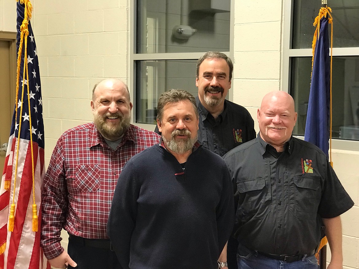 (Courtesy Photo)
BCCC chaplains, left to right: Mark Baldwin, Dave Lotze, Len Pine, and Lewis Clark. Not pictured, Todd Krautkremer.