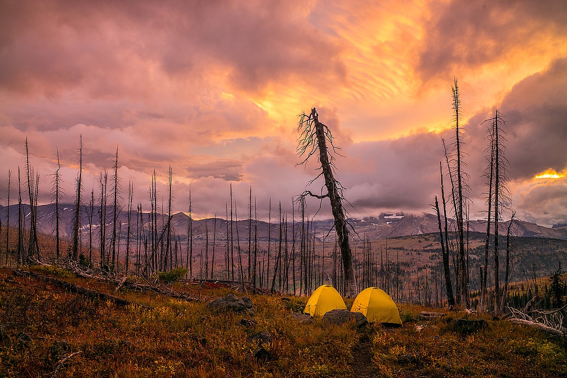 A high country camp.