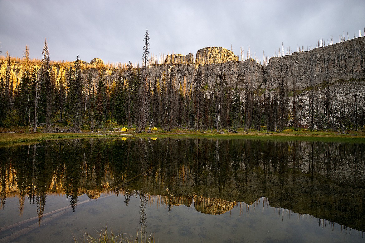 Camp, Great Bear Wilderness.