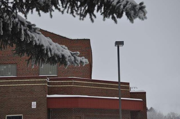 On New Year’s Day 2018, Polson School district administration were made aware of a bowing wall at Linderman Elementary. On Jan. 6, the south non-weight bearing parapet wall collapsed into a locker room. There were no injuries. (File photo)