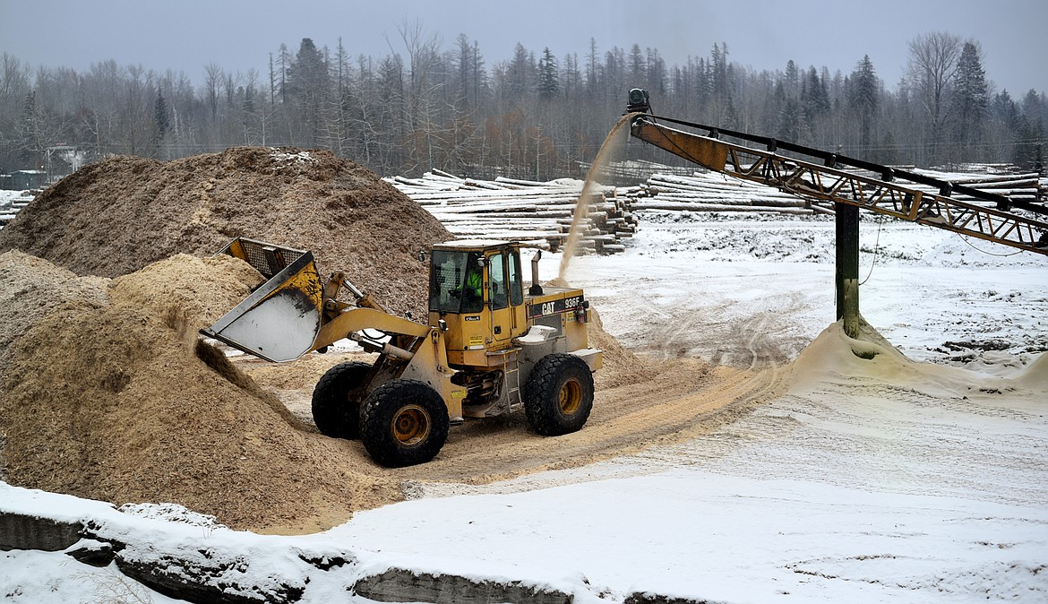 F.H. Stoltze Lumber Company in Columbia Falls on December 10.(Brenda Ahearn/Daily Inter Lake)