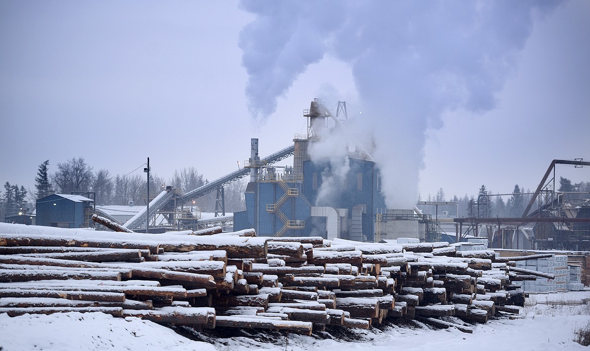 F.H. Stoltze Lumber Company in Columbia Falls on December 10.(Brenda Ahearn/Daily Inter Lake)