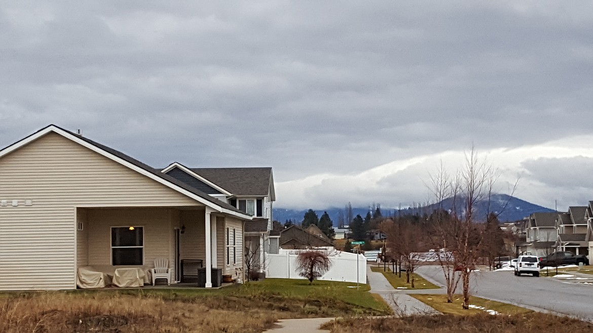 As with many Rathdrum Prairie homes, mountain views are part of the attraction.