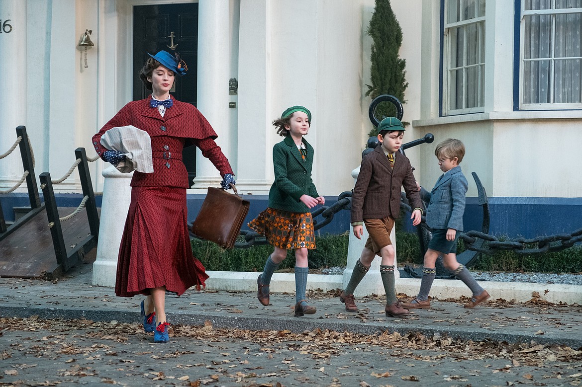 IMDB.com
From left, Emily Blunt, Pixie Davies, Nathanael Saleh and Joel Dawson in &#147;Mary Poppins Returns.&#148;