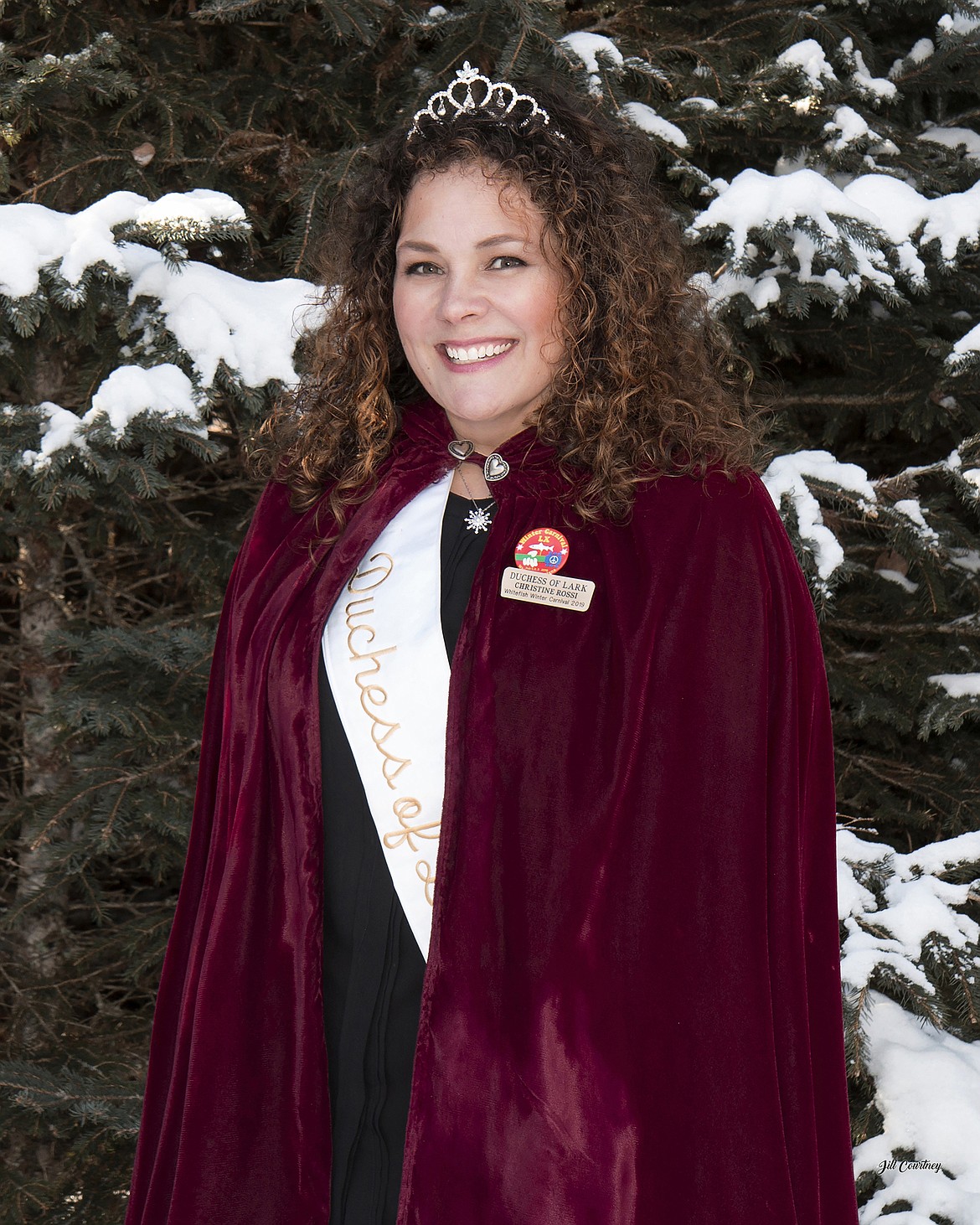 Christine Rossi is the Duchess of Lark of the 2019 Whitefish Winter Carnival.