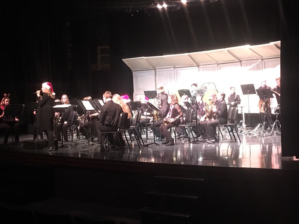 (Courtesy Photo)
Holiday Band performance at the BCMS.