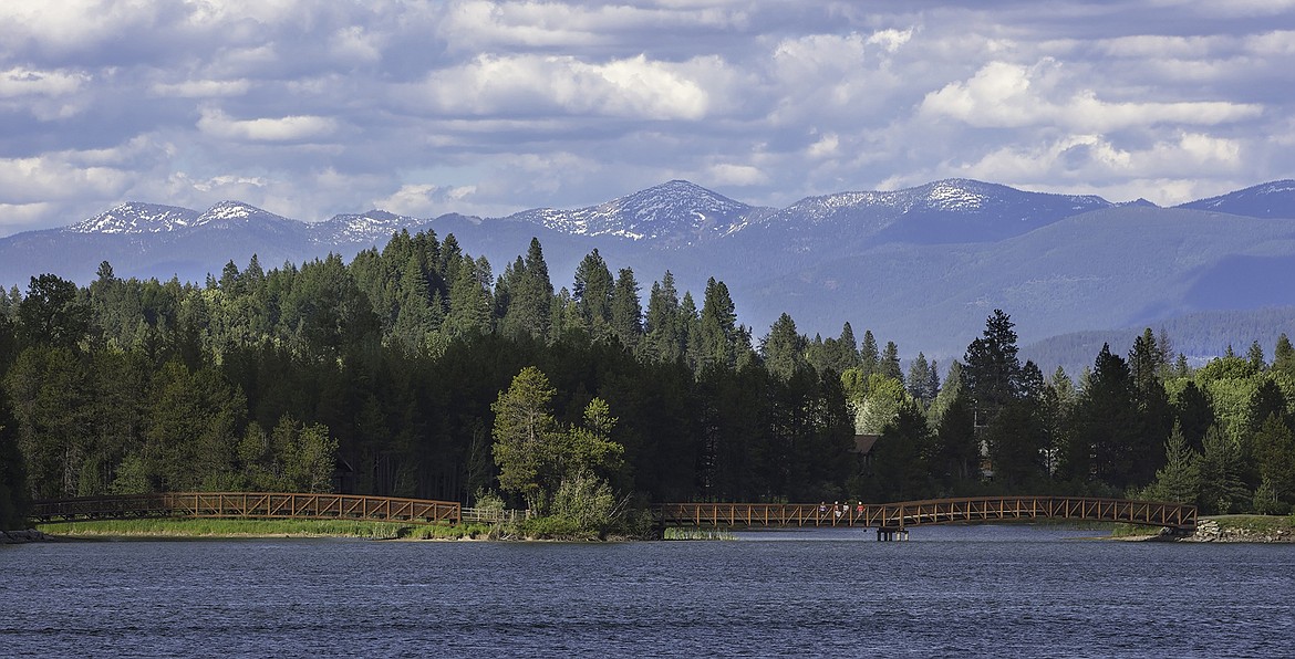 Photo courtesy of DOVER BAY DEVELOPMENT
Just steps from the shores of Lake Pend Oreille, the Parkside Bungalows connects to Dover Bay&#146;s extensive hiking and biking trails.