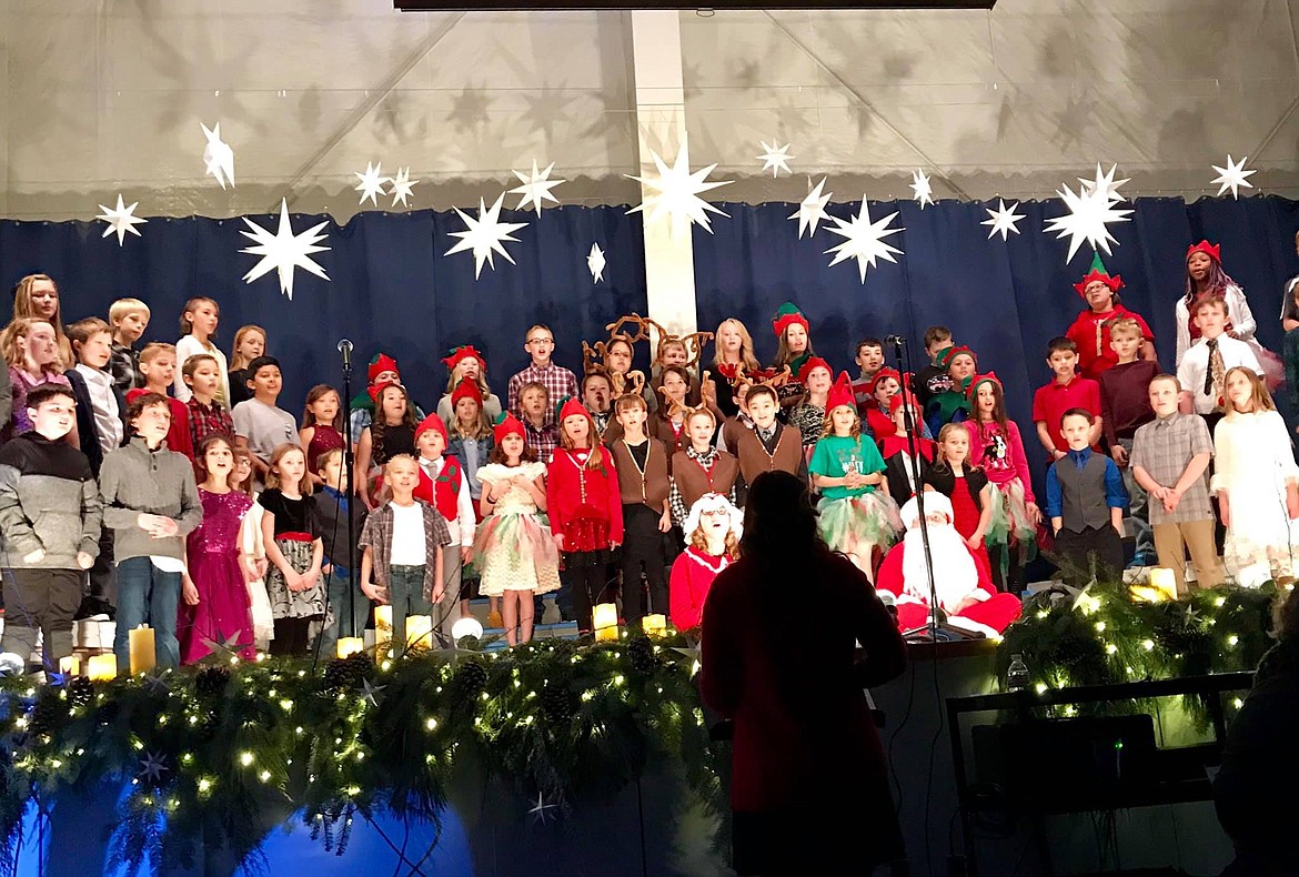 (Courtesy Photo)
Mt. Hall Elementary Christmas program.