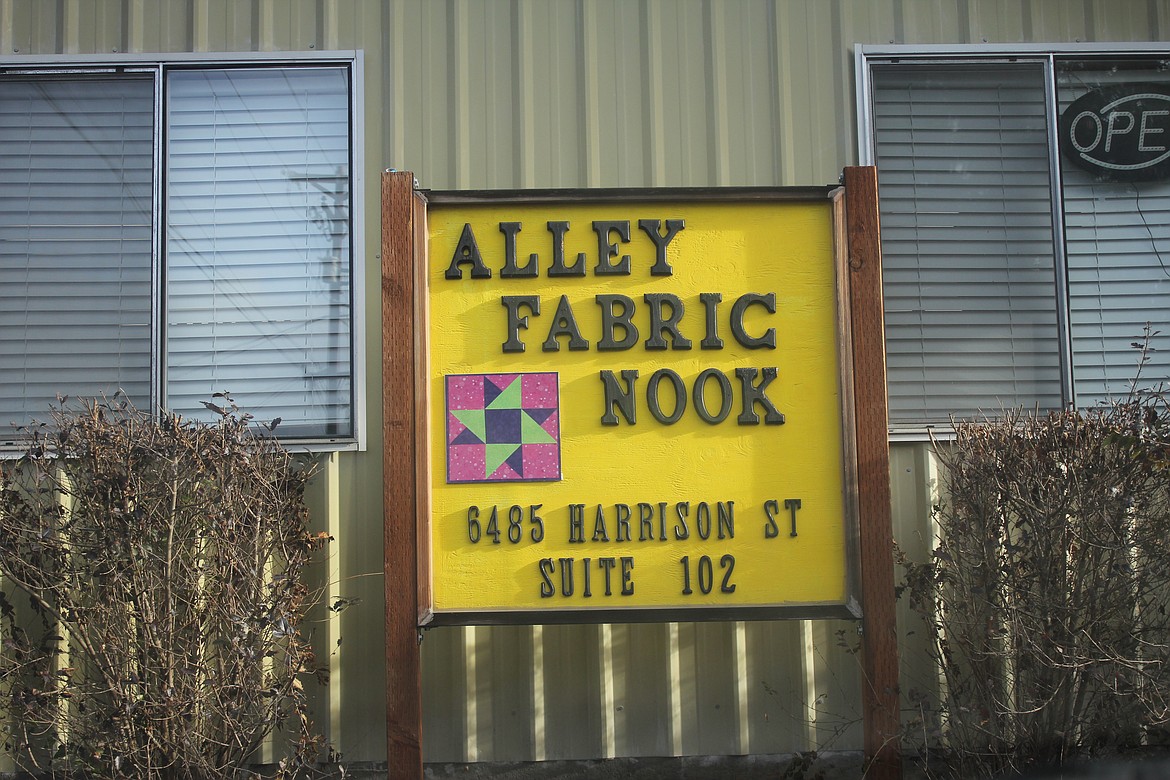 The Alley Fabric Nook is closing soon.