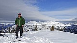 They earn their turns doing snow surveys the old-fashioned way