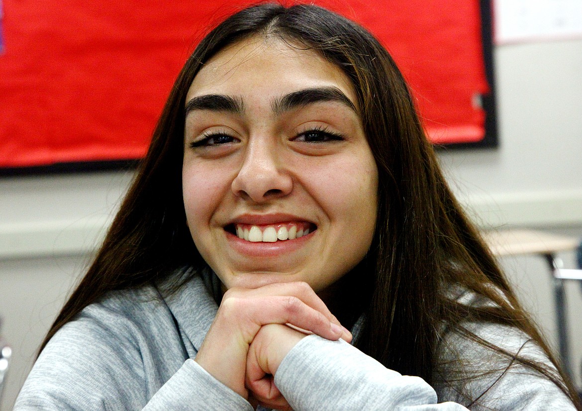 Rodney Harwood/Columbia Basin HeraldOthello junior Emily Mendez is currently the No. 2 ranked wrestler at 105 pounds, according to Washington Wrestling Report. She goes into the Lady Huskie Invitational with a 29-0 record.