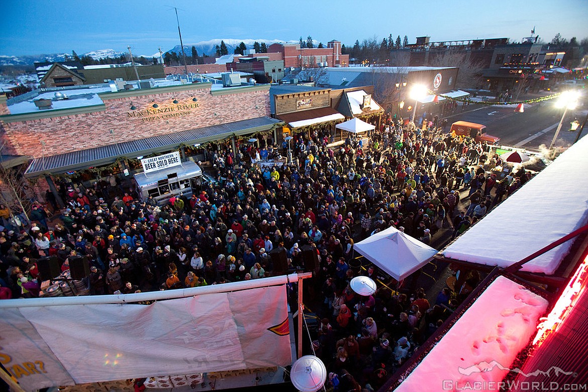 Hundreds gather during the 2013 Beer Barter. (Photo Courtesy Great Northern Brewing)