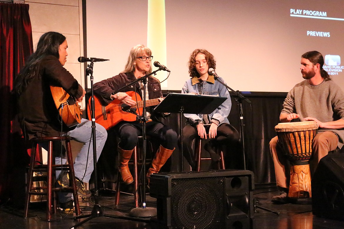 Photo by MANDI BATEMAN
Musicians opened the event: Paul Bonnell, Barb Robertson, India Rain, and Josh Sherven.