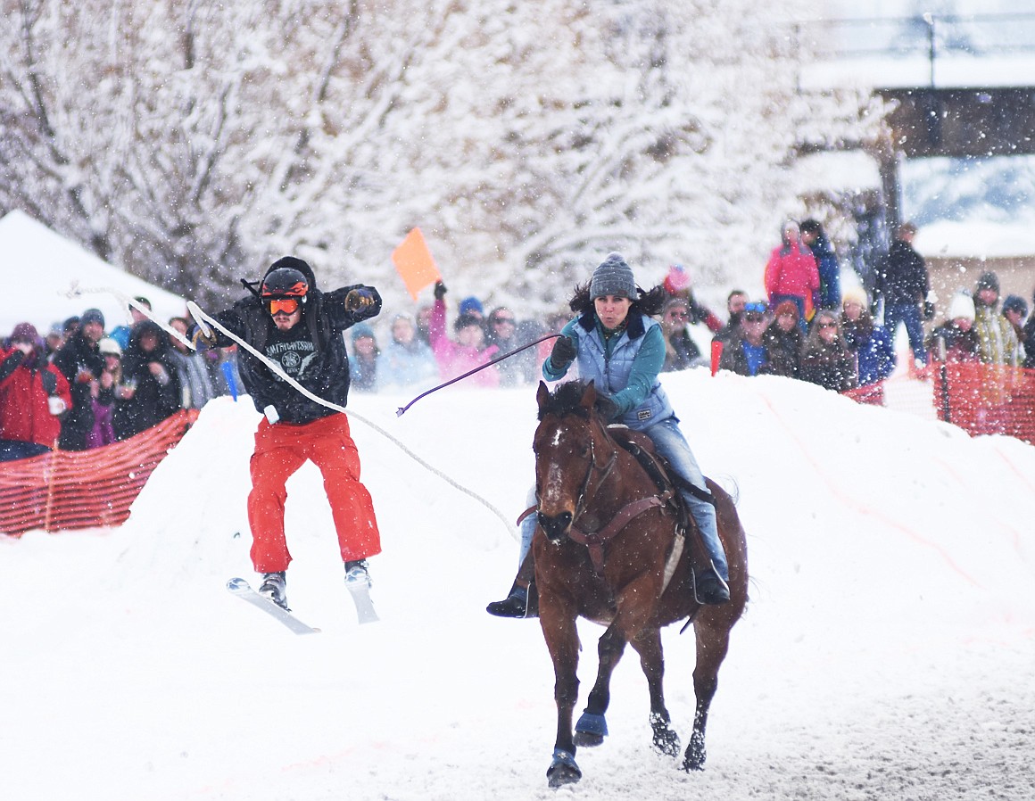 Whitefish Skijoring competition going down this weekend, spectators