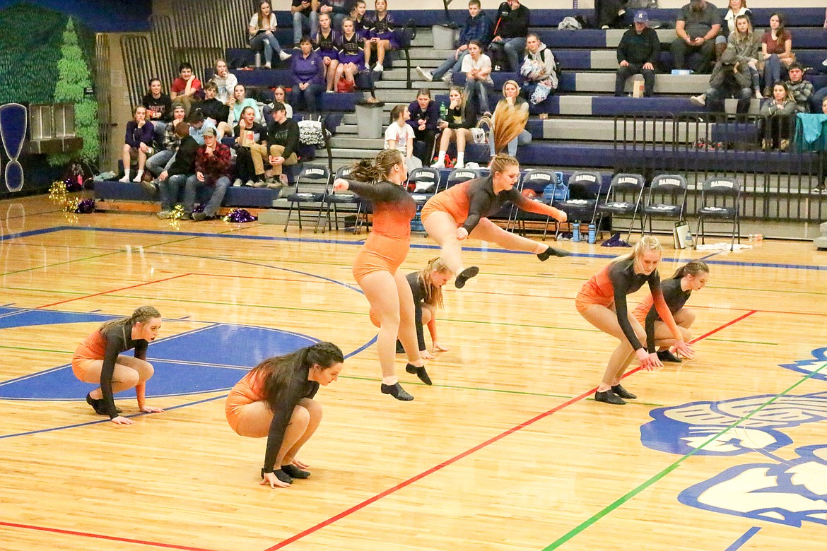 Every move is carefully choreographed and executed by the ladies and their coaches.