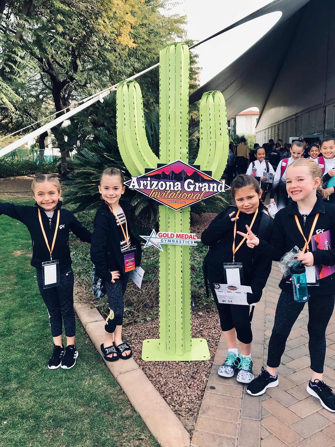Courtesy photo
Avant Coeur Level 2s took 2nd as a Team at the Arizona Grand Invitational in Phoenix. From left are Karly Harmon, Lucky Call, Analise Garcia and Quinn Howard.