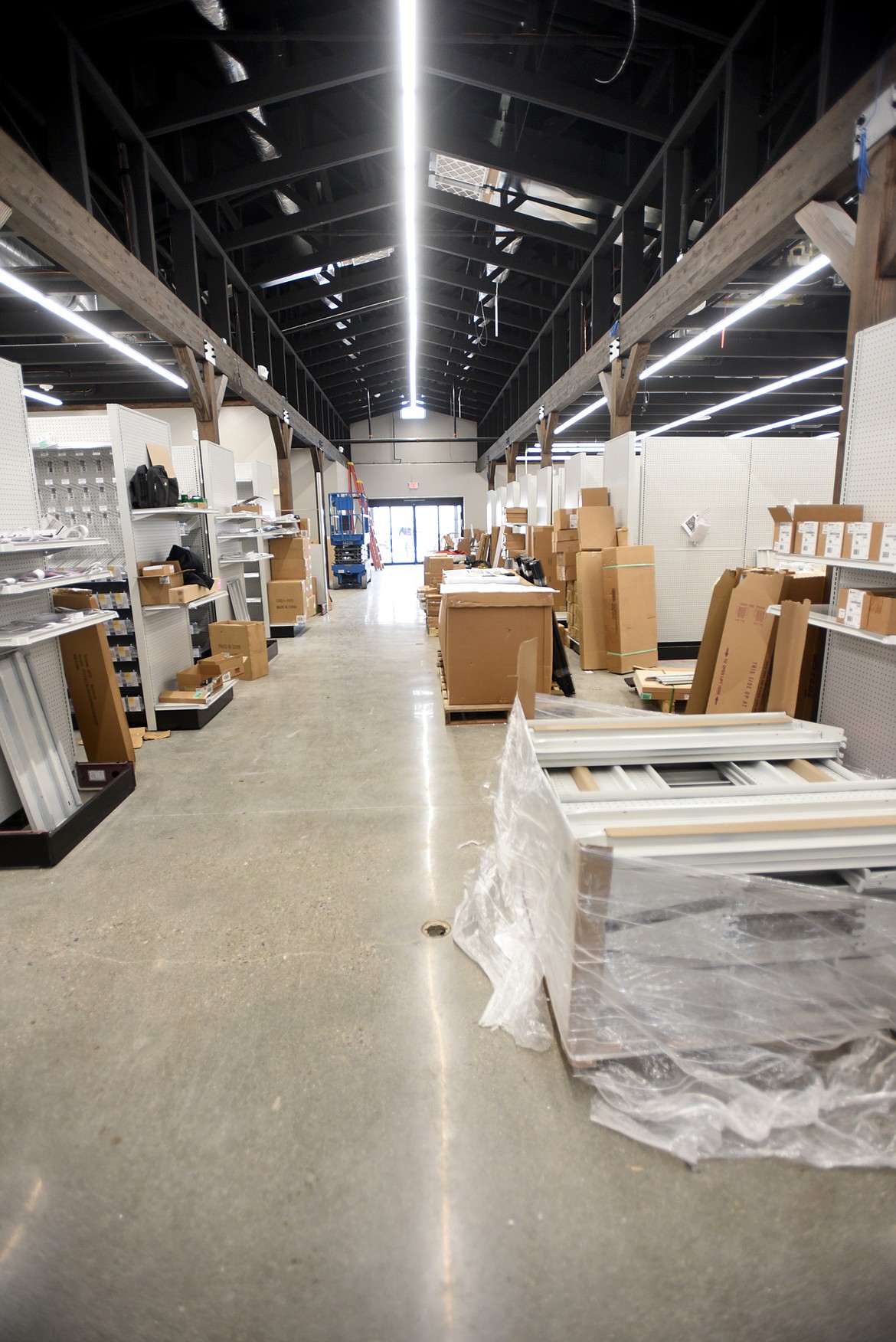 View of the inside of the new Nelson's Ace Hardware in Whitefish on Thursday afternoon, February 7.(Brenda Ahearn/Daily Inter Lake)