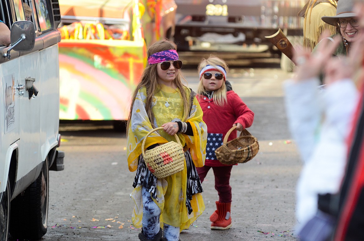 Scenes from the 2019 Whitefish Winter Carnival Grand Parade on Central Avenue in downtown Whitefish. The theme was Whitefish Woodstock. (Matt Baldwin/Daily Inter Lake)
