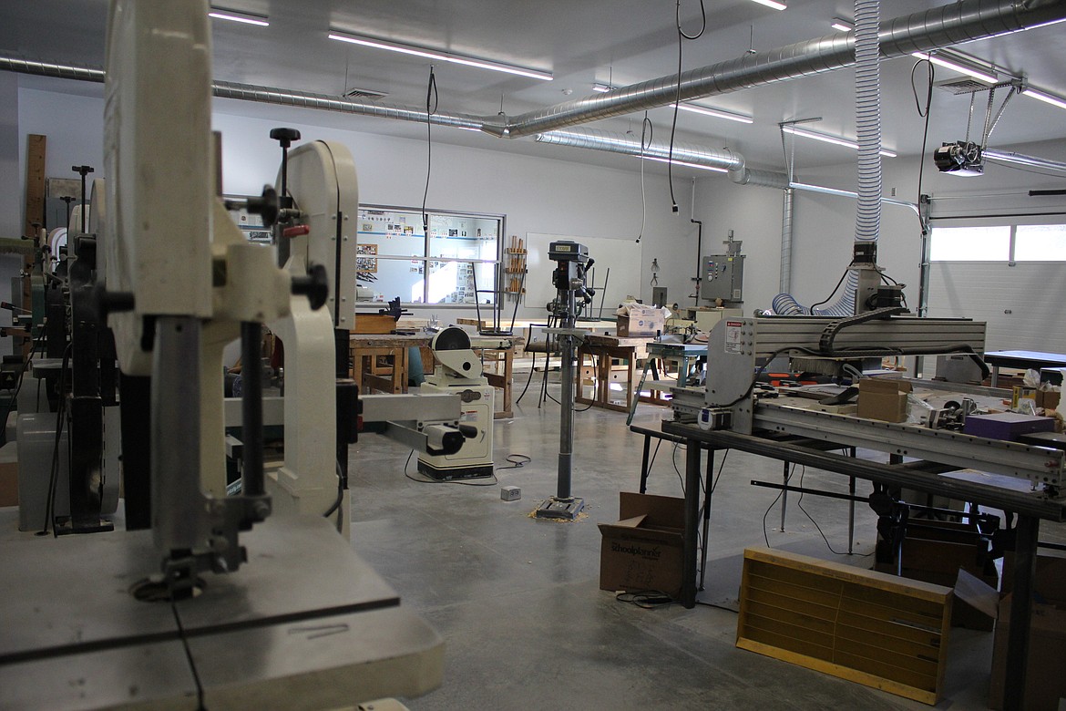 A wood and metal shop, along with classrooms, library and weight room are all a part of the new Superior Junior High School.