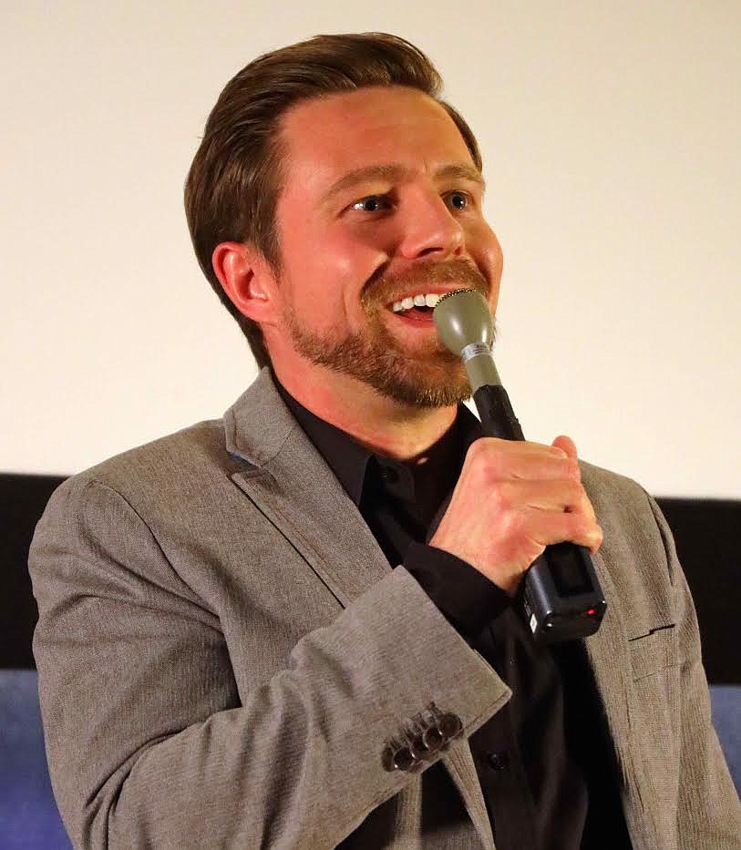 Adam Yenser, a comedy writer for The Ellen DeGeneres Show, performs at the Flathead Lake International Film Festival in Polson in late January. (Photo provided)