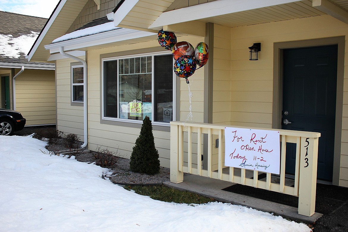 There was an open house at Maple Street Cottages on Jan. 31 in Superior. The rental units are available for seniors who are 62 years of age and older and are on a fixed income. (Kathleen Woodford/Mineral Independent).