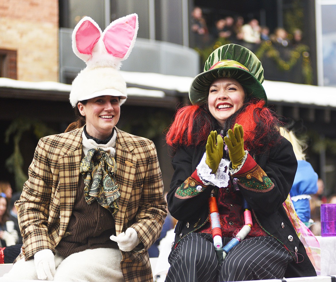 Whitefish Winter Carnival&#146;s 2019 Grand Parade on Saturday makes its way down Central Avenue. The theme was Whitefish Woodstock. (Heidi Desch/Whitefish Pilot)