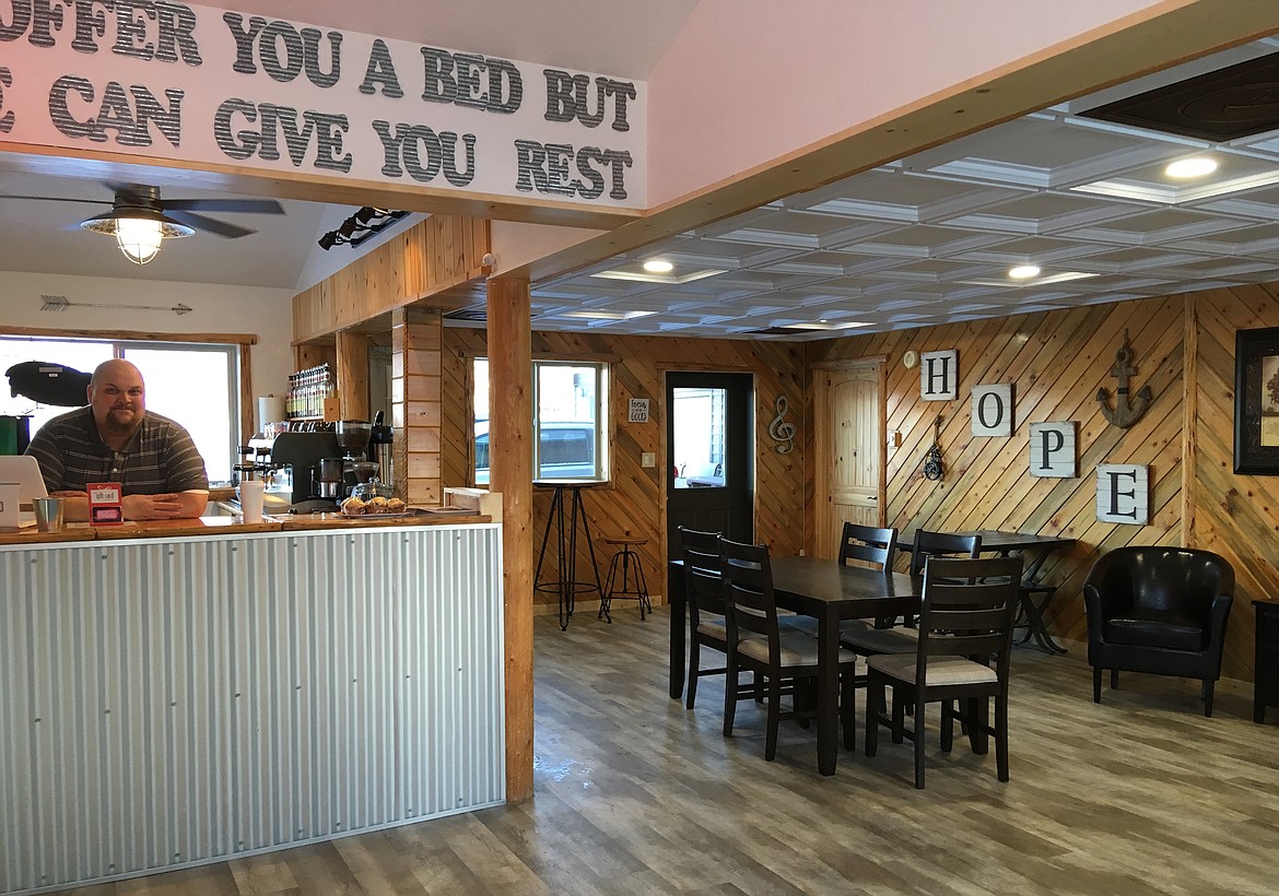 St. Ignatius has a new coffee house at Cornerstone Crossing, which offers free wi-fi. In the near future, a renovated motel will be added to the Cornerstone project.