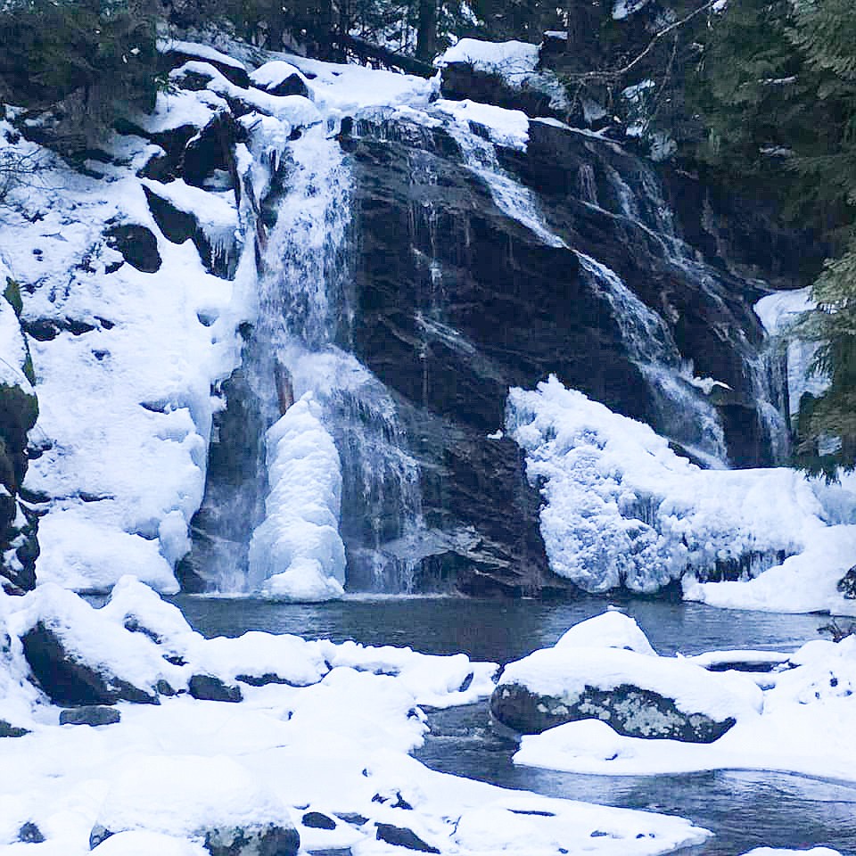 Photo by KYLIE ZIEGWIED
Frozen magesty of Snow Creek Falls.