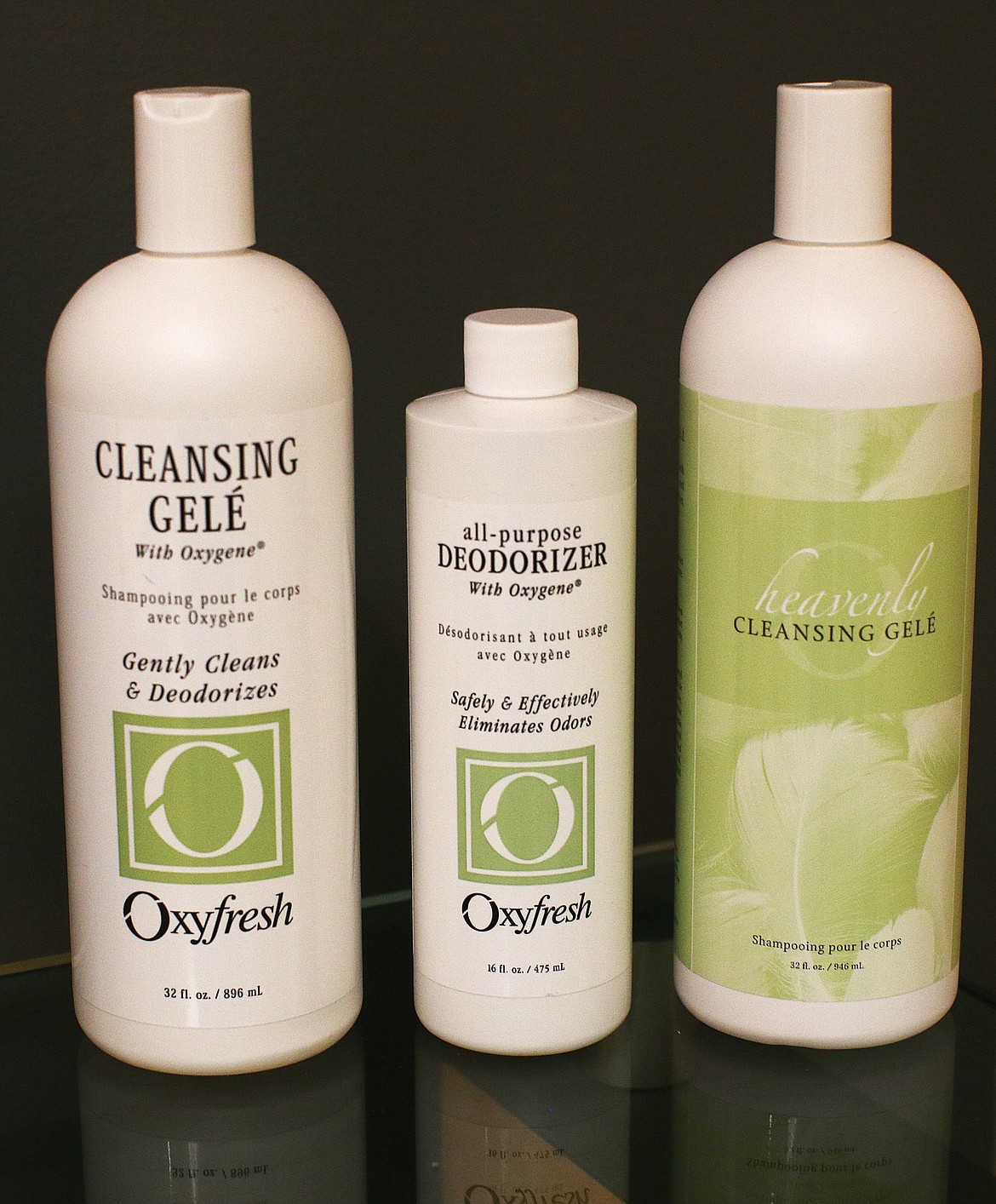 Left: Oxyfresh produces toothpastes, mouth washes, cleaners, deodorizers, shampoos and other U.S.-made items that promote health and nutrition in people and their animals.

Right: Oxyfresh was recognized at the 24th Annual Family Choice Awards for its innovative dental and health products.
Photos by LOREN BENOIT/BJNI