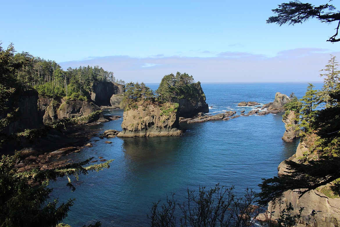 INCONSISTENT VOYAGES/WORDPRESS.COM
Cape Flattery, Wash., near where the disabled Japanese junk Honjun-maru drifted ashore in 1834 with only three of 11 crew members left alive.