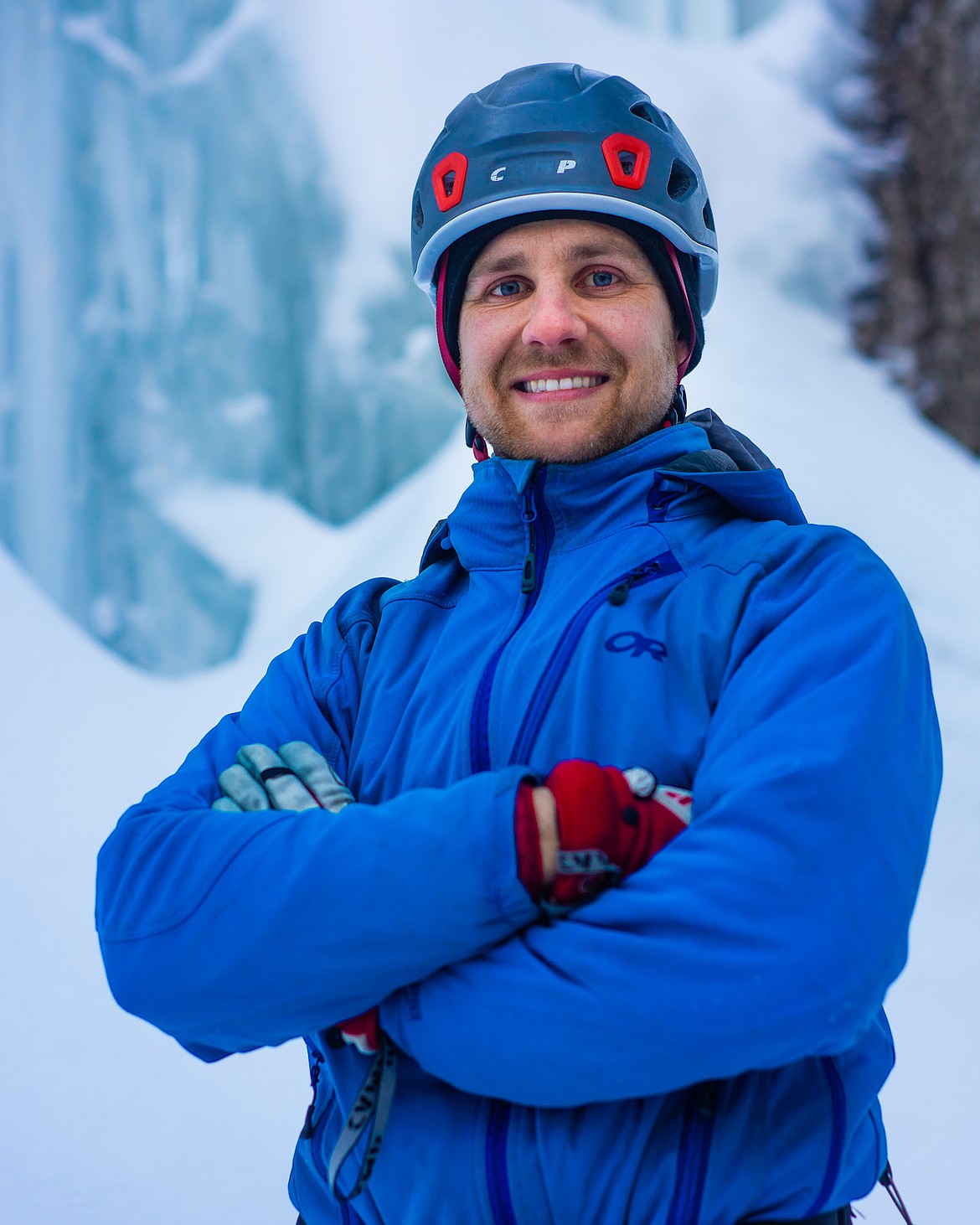 Joel Anderson recently started Whitefish Vertical Adventures, an ice climbing guide service. (Daniel McKay/Whitefish Pilot)