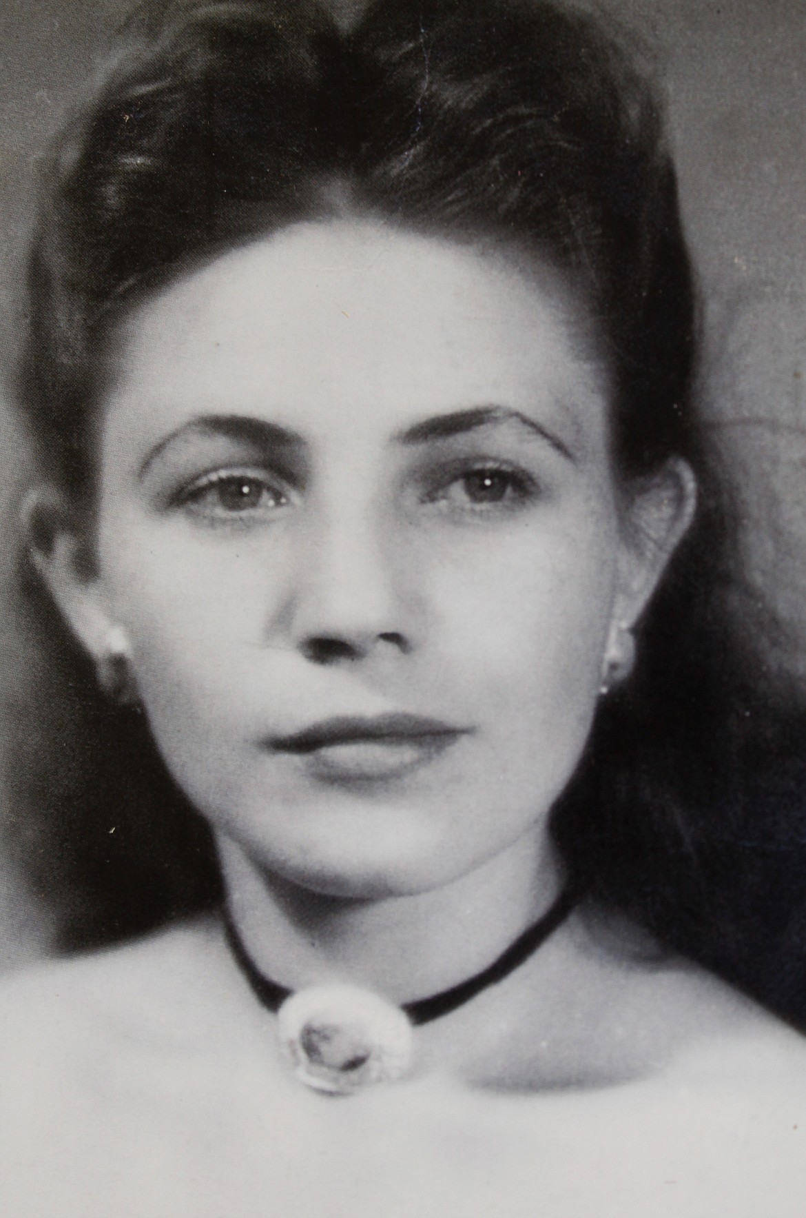 Alicja Moskaluk Edwards a few years after World War II.