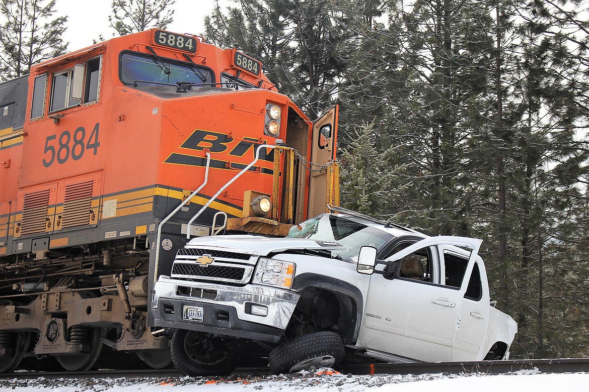 Alberton Man's Truck Struck By BNSF Train | Valley Press/Mineral ...