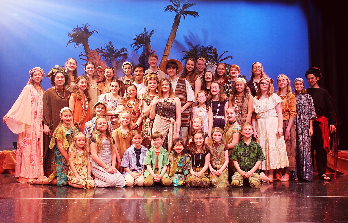 Courtesy photo
The BCSD Theater Troupe will perform the one-act musical &#147;Once Upon This Island&#148; beginning this weekend at Bonners Ferry High School. Tickets are available at the door, with a cost of $8 for adults, $5 for students and seniors, with children younger than 3 free.