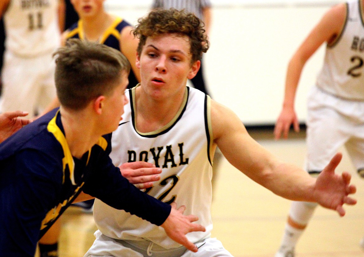 Rodney Harwood/Columbia Basin HeraldTyler Allred (22) is expected to be one of the intangibles for No. 9 Royal as it returns to the 1A Harwood Classic for the second time since 2001.