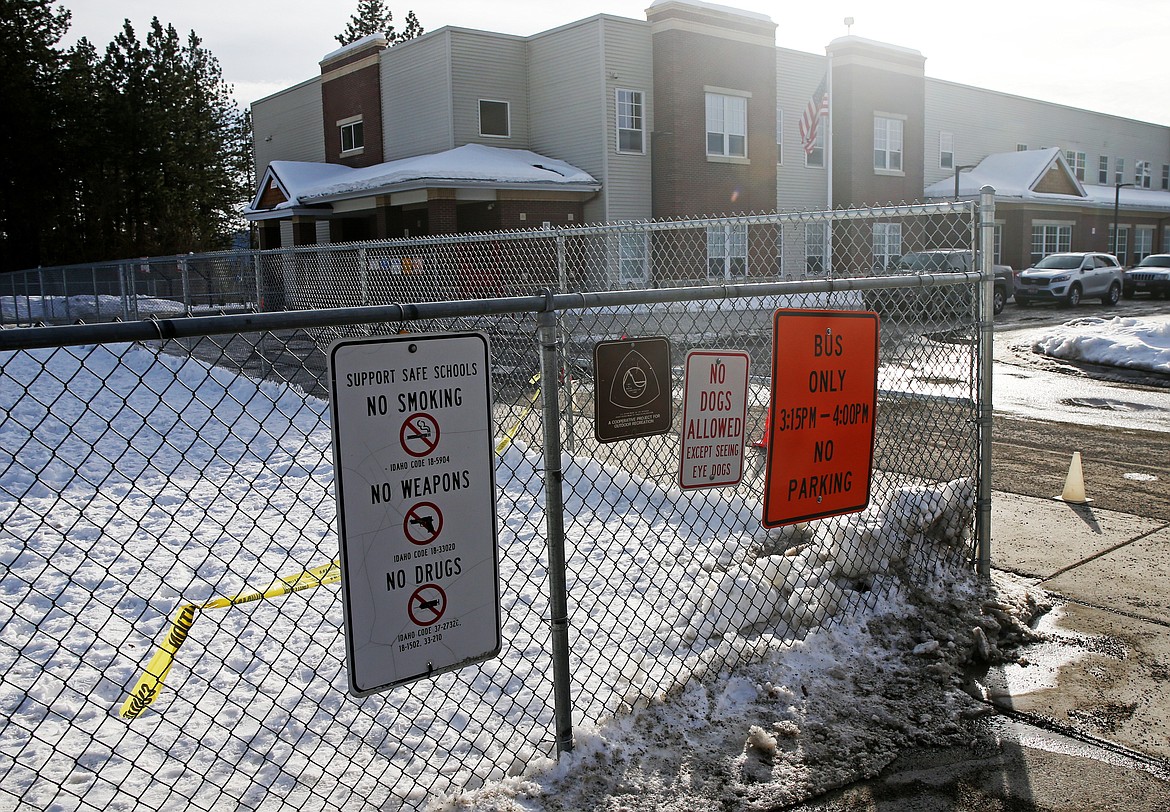 LOREN BENOIT/Press
House Bill 203 would allow anyone 21 and older with an enhanced coneal carry permit to enter any K-12 school in Idaho. The bill will soon be going before the House State Affairs Committee. Pictued is Winton Elementary School.