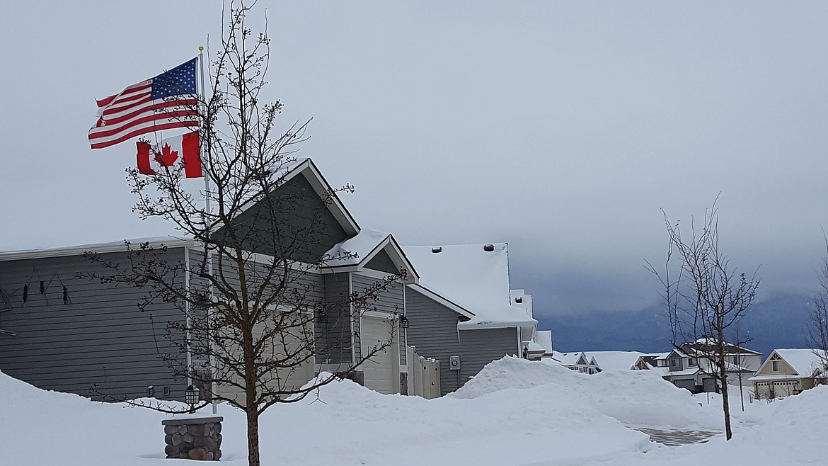 Photo by TYLER WILSON
A neighborhood in Greenacres near Liberty Lake and the Idaho state line.