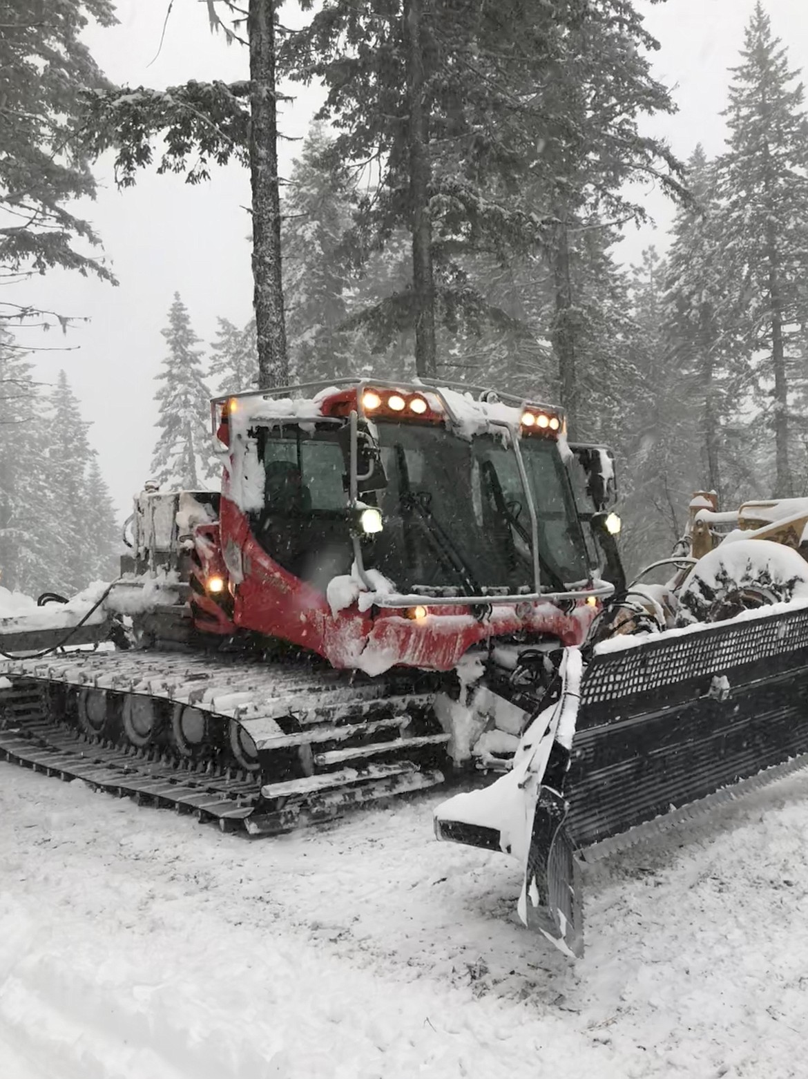 Kootenai County has three groomers that maintain more than 300 miles of trails during the winter. (Courtesy photo)