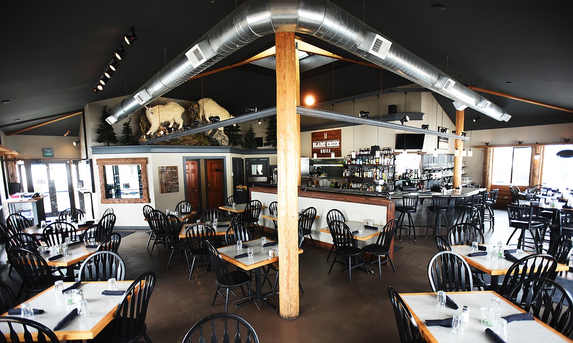 Interior of the Blaine Creek Grill east of Kalispell. The Grill is on the east side of Highway 206 across the street from Woody&#146;s.
(Brenda Ahearn/Daily Inter Lake)