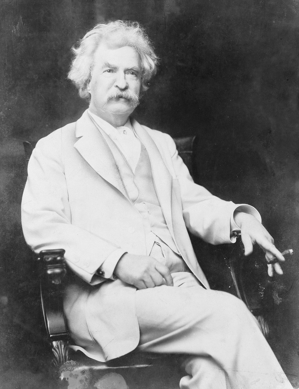 PUBLIC DOMAIN
Mark Twain who loved Cuban cigars said &#147;I never smoke to excess &#151; that is &#151; I smoke in moderation, only one cigar at a time,&#148; also noting &#147;Giving up smoking is easy&#133;I&#146;ve done it hundreds of times.&#148;