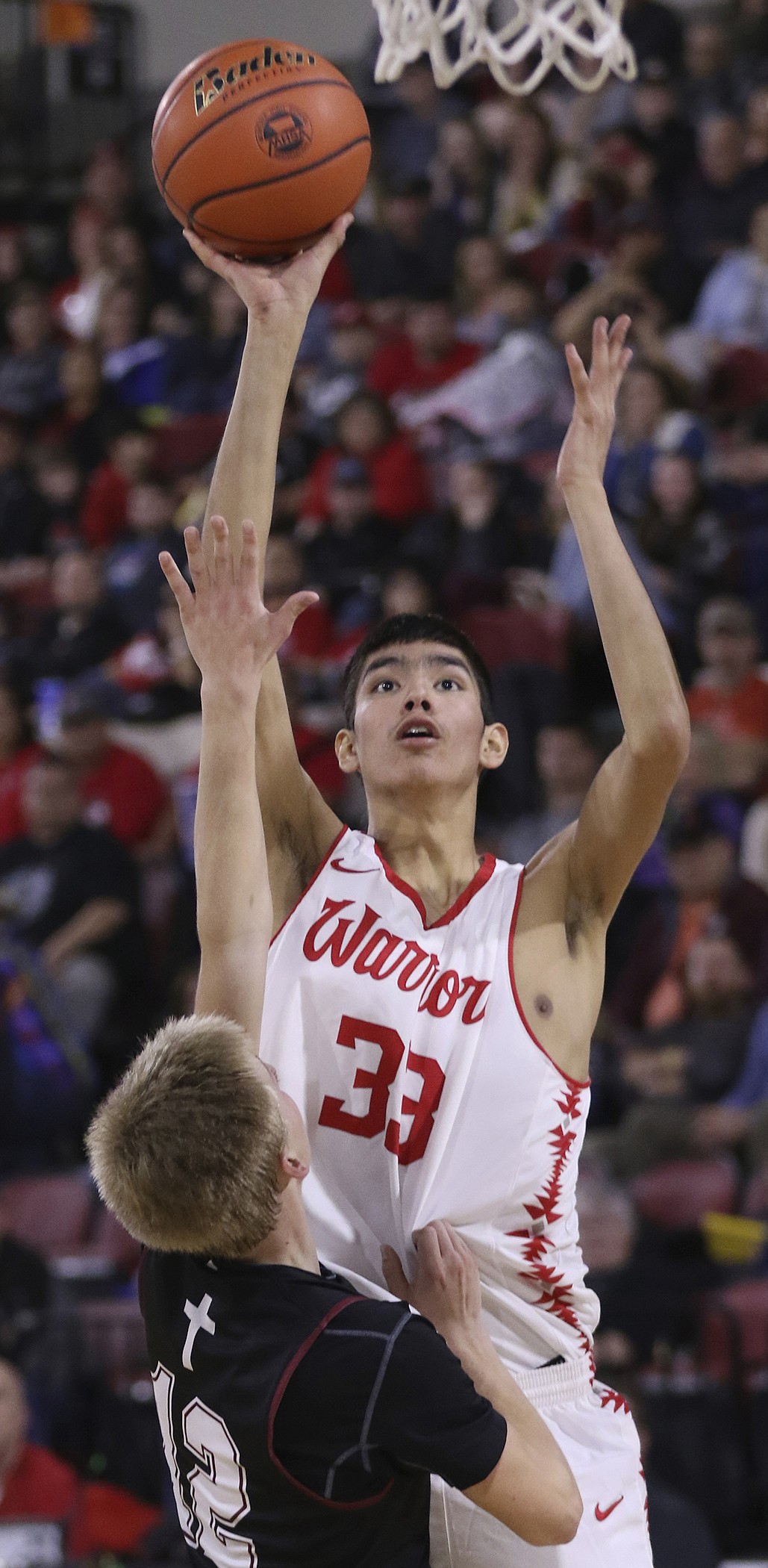 ISSAC FISHER, a 6-foot-9 senior, was a key element for Arlee during the 2018-19 season. He and his teammates earned second place in the Class C State Basketball Tournament. Fisher was named to the all-state team.