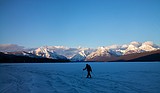 Lake McDonald freezes over; Flathead almost
