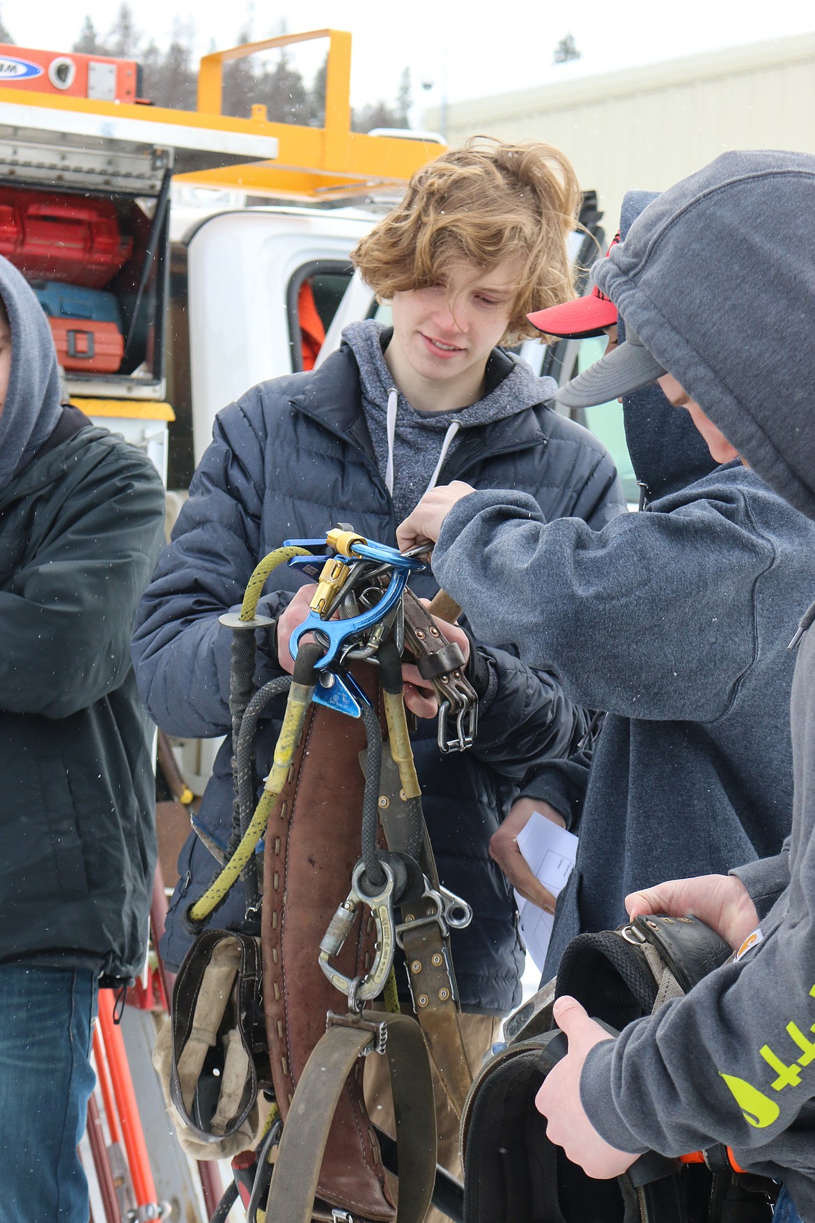 Photo by MANDI BATEMAN
Career Day offered students the opportunity to learn about different career choices.